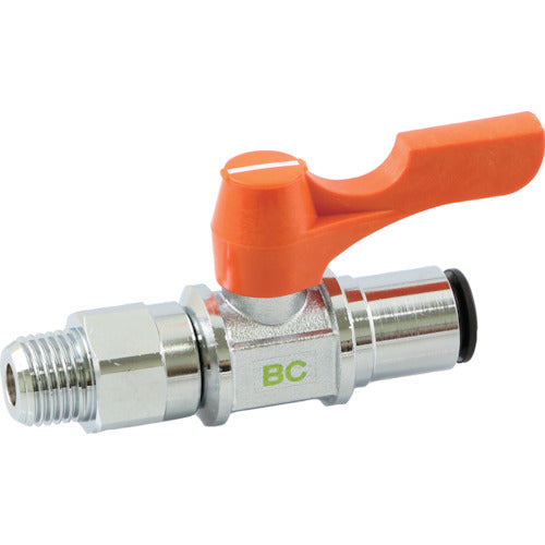 ASOH External thread x One-touch tube (RoHS Directive equivalent) PT1/8 x φ6 BC-7106R 1 piece