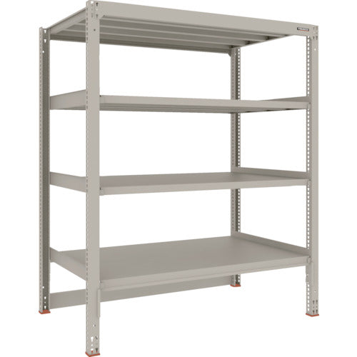TRUSCO Steel Rack M3 Medium Duty Shelf Cart Top Storage Type H1800 x W1500 x D921 4 Tiers Single Unit M3-DB6594 1 S