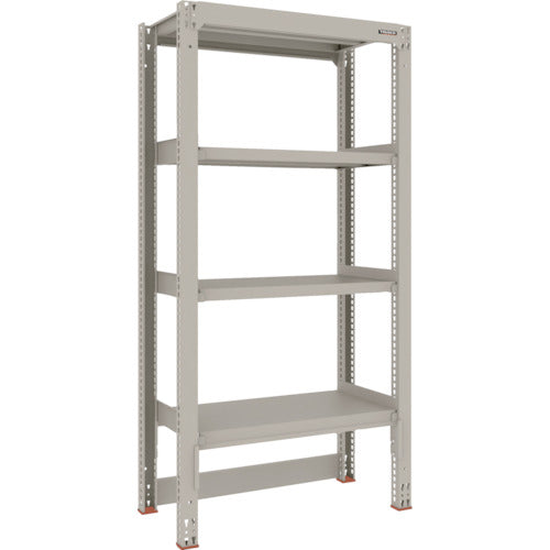 ＴＲＵＳＣＯ　スチールラック　Ｍ３型中量棚　台車天板収納型　Ｗ９００ＸＤ４７１ＸＨ１８００　４段　単体　M3-DB6354　1 Ｓ