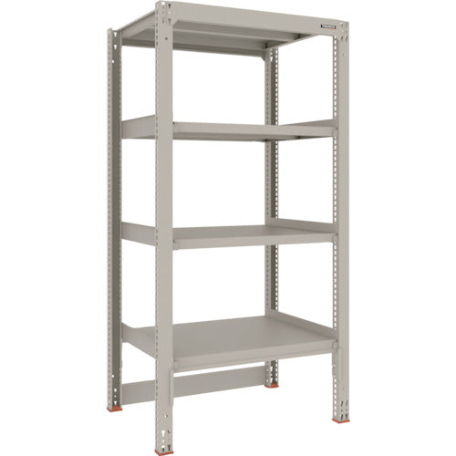 TRUSCCO 스틸 랙 M3형 중량 선반 대차 상판 수납형 H1800XW900XD721 4단 단체 M3-DB6374 1 S