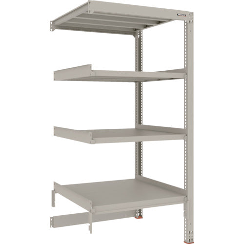 ＴＲＵＳＣＯ　スチールラック　Ｍ３型中量棚　台車天板収納型　Ｈ１８００ＸＷ９００ＸＤ９２１　４段　連結　M3-DB6394B　1 Ｓ