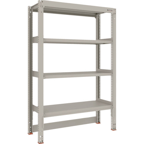 ＴＲＵＳＣＯ　スチールラック　Ｍ３型中量棚　台車天板収納型　Ｗ１２００ＸＤ４７１ＸＨ１８００　４段　単体　M3-DB6454　1 Ｓ