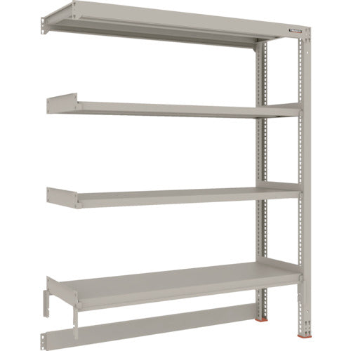 TRUSCO Steel Rack M3 Medium Duty Shelf Cart Top Storage Type W1500 x D471 x H1800 4 Tiers Connected M3-DB6554B 1 S