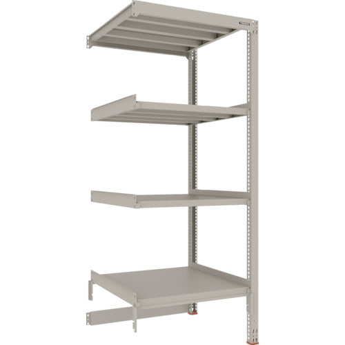 TRUSCO Steel Rack M3 Medium Duty Shelf Cart Top Storage Type H2100XW900XD921 4 Tiers Connected M3-DB7394B 1 S