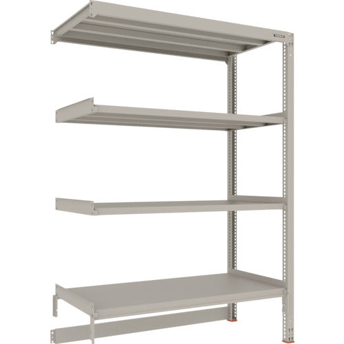 TRUSCO Steel Rack M3 Medium Duty Shelf Cart Top Storage Type H2100 x W1500 x D721 4 Tiers Connected M3-DB7574B 1 S
