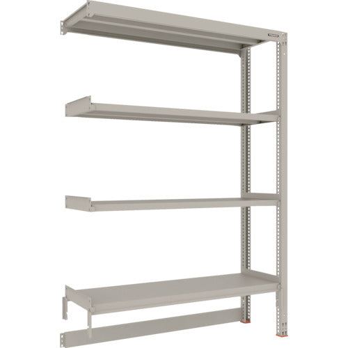 TRUSCO Steel Rack M3 Medium Duty Shelf Cart Top Storage Type W1500 x D471 x H2100 4 Tiers Connected M3-DB7554B 1 S