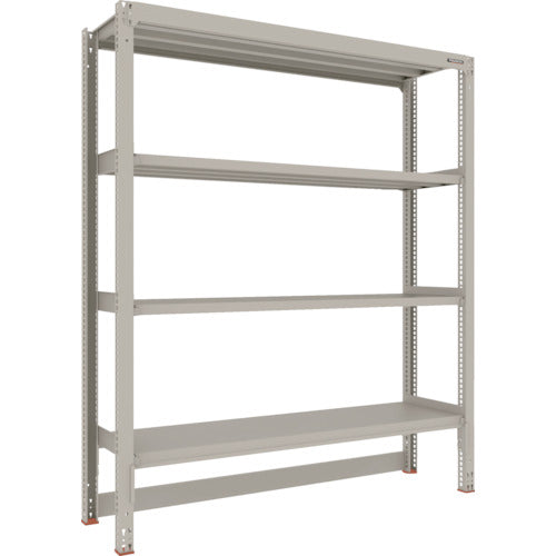 TRUSCO Steel Rack M3 Medium Duty Shelf Cart Top Storage Type W1800 x D471 x H2100 4 Tiers Single Unit M3-DB7654 1 S