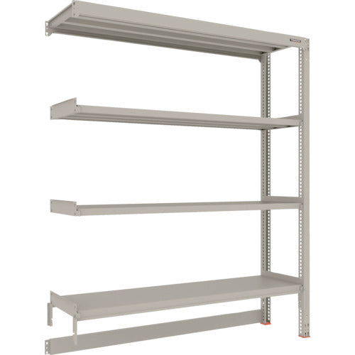 TRUSCO Steel Rack M3 Medium Duty Shelf Cart Top Storage Type W1800 x D471 x H2100 4 Tiers Connected M3-DB7654B 1 S