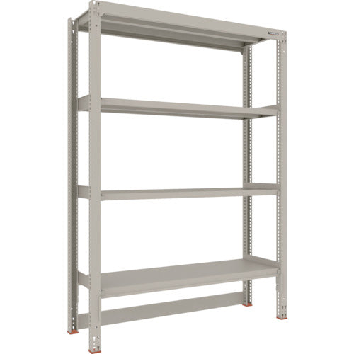 TRUSCO Steel Rack M3 Medium Duty Shelf Cart Top Storage Type W1500 x D471 x H2100 4 Tiers Single Unit M3-DB7554 1 S