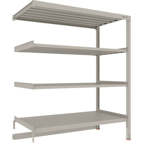 TRUSCO Steel Rack M3 Medium Duty Shelf Cart Top Storage Type H2100 x W1800 x D921 4 Tiers Connected M3-DB7694B 1 S