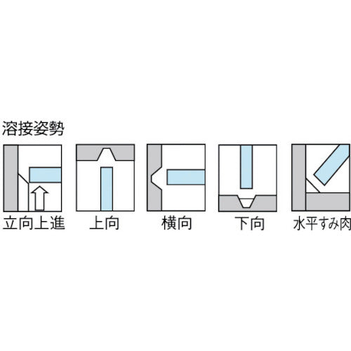 ＴＲＵＳＣＯ　ステンレス異材用溶接棒２．０ｍｍ　棒長２５０ｍｍ　TSS309-205　1 箱