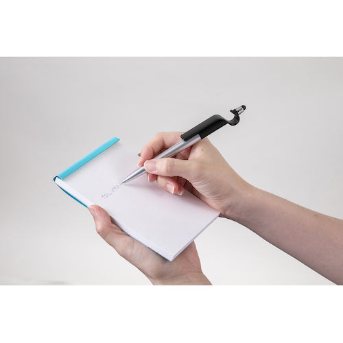 sedia 스마트 폰 스탠드 + 터치 펜 + 볼펜 수마테 테펜 오렌지 LA-6688-51 1 개