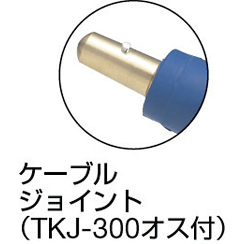 ＴＲＵＳＣＯ　アースクリップジョイント付き　５ｍ　TWC-225KE　1 Ｓ