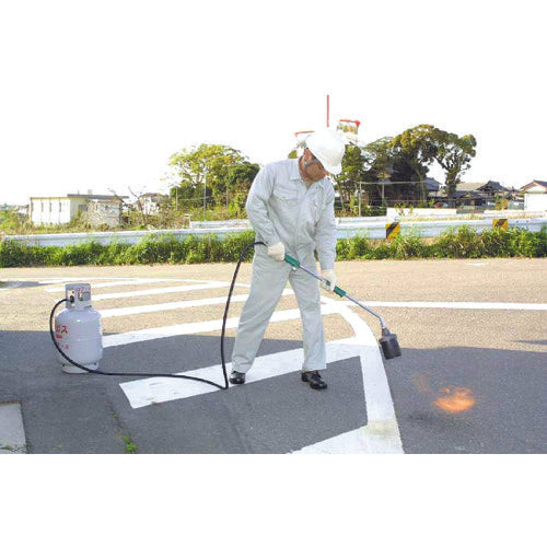 ＴＲＵＳＣＯ　プロパンバーナー　ホース５Ｍ付　火口径１０号　TB-L10-5M　1 Ｓ