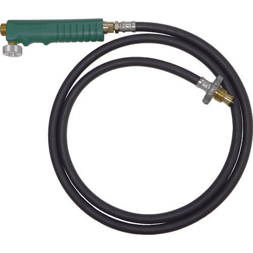 ＴＲＵＳＣＯ　プロパンバーナー用ホース　２Ｍ　バルブ付　TB-H2MB　1 本