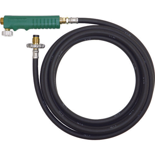 ＴＲＵＳＣＯ　プロパンバーナー用ホース　５Ｍ　バルブ付　TB-H5MB　1 本