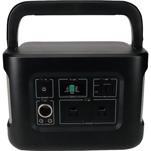 Owltech Portable power supply for emergencies and outdoor use 622Wh (172,800mAh) OWL-LPBL172801-BK 1 unit