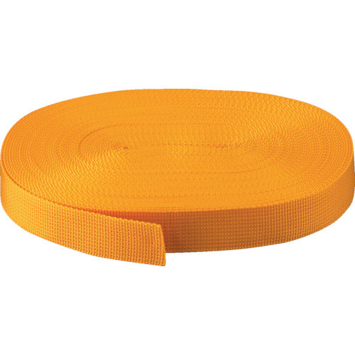 TRUSCO PP belt width 50mm x length 20m yellow PPB-5020 1 piece