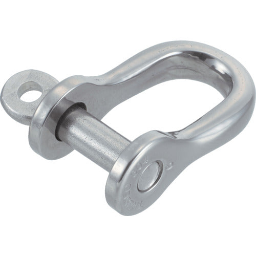 TRUSCO Semi-circular Shackle Stainless Steel Wire Diameter 5Φ x Opening 12mm (2 Pieces) THS-5 1 Bag