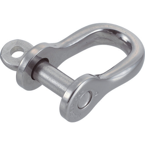 TRUSCO Semi-circular Shackle Stainless Steel Wire Diameter 6Φ x Opening 14mm (2 Pieces) THS-6 1 Bag