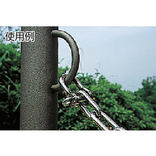 ＴＲＵＳＣＯ　半丸シャックル　ステンレス製　線径６Φ×開口１４ｍｍ　（２個入）　THS-6　1 袋