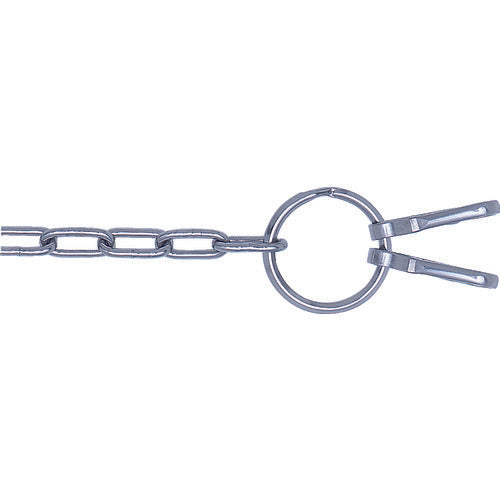 TRUSCO 키링크 스테인리스제 선경Φ2.4×내경Φ22(10개입) TWK-24-22 1봉