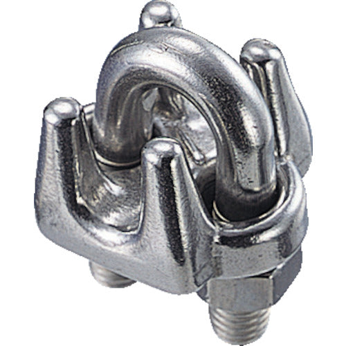 TRUSCO Wire Clip Stainless Steel 5mm (2 pieces) TWC-5 1 bag