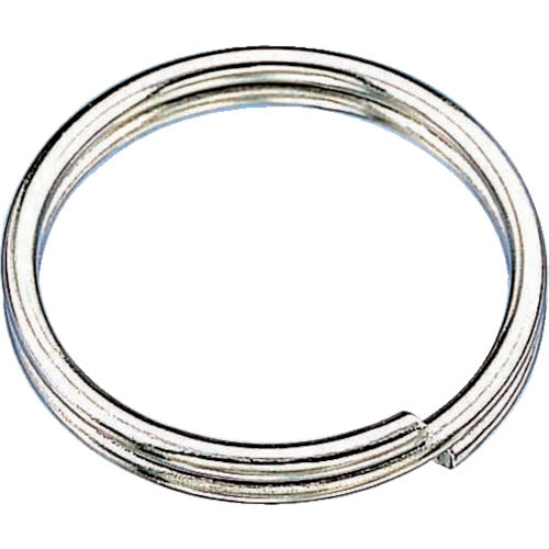 TRUSCO Double Link Stainless Steel Wire Diameter Φ1.0 x Inner Diameter Φ8 (100 Pieces) TWR-10-8 1 Bag