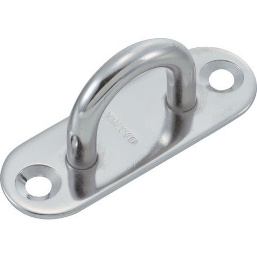 TRUSCO Pad Eye Stainless Steel 9mm (1 piece) TPD-9 1 bag