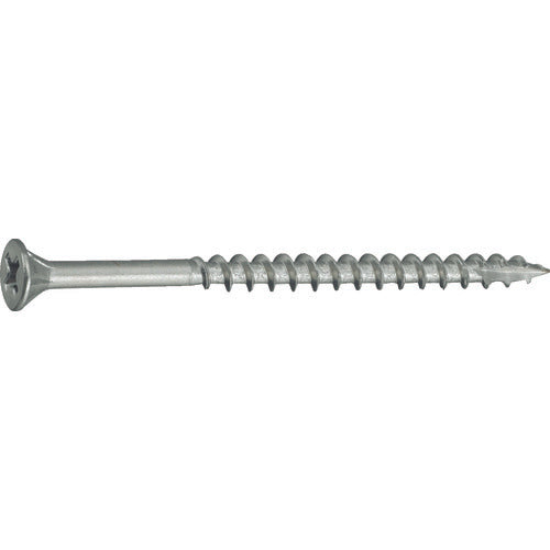 TRUSCO Fine Shaft Course Thread Screw Stainless Steel M3.3 x 35 60 Pieces Half Screw TKS-S35JH 1 PK