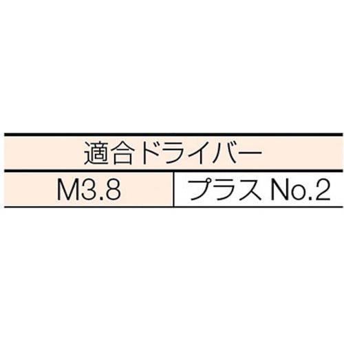 ＴＲＵＳＣＯ　石膏ボードビス　Ｍ３．９Ｘ２５　１２０本入　TSB-3825　1 PK