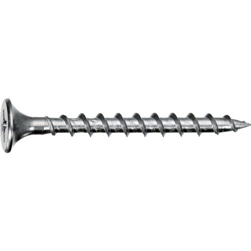 ＴＲＵＳＣＯ　コーススレッドスクリュー　ラッパ頭　ステンレス　Ｍ５．１Ｘ１００　１０本入　半ネジ　TKS-S100R　1 PK