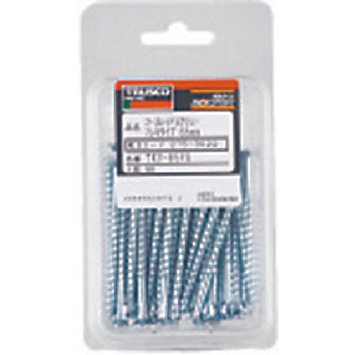 ＴＲＵＳＣＯ　コーススレッドスクリュー　フレキ頭　ユニクロ　Ｍ３．８Ｘ２５　１４５本入　全ネジ　TKS-25FR　1 PK