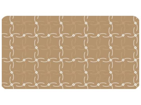 山崎産業すべり止め安心ﾏｯﾄ　ｸﾛｰﾊﾞｰ #8 ﾗｲﾄﾌﾞﾗｳﾝ 480×1500(mm)