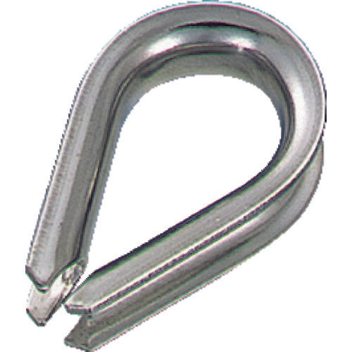 ＴＲＵＳＣＯ　ライトシンブル　ステンレス製　６ｍｍ用　２個入　TRS-6　1 袋