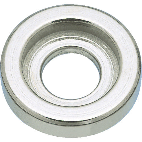 TRUSCO Cosmetic Washer for Pull Handles, Stainless Steel, Applicable Size Φ8 (2 Pieces) TTO-8W 1 Bag