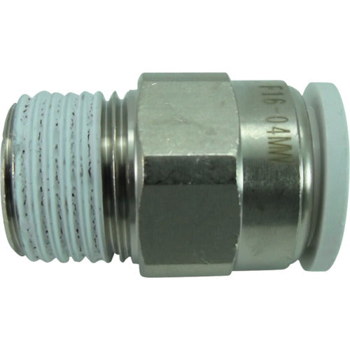 치요다 파이브 메일 커넥터 W(흰색) 16mm·R1/2 F16-04MW 1개