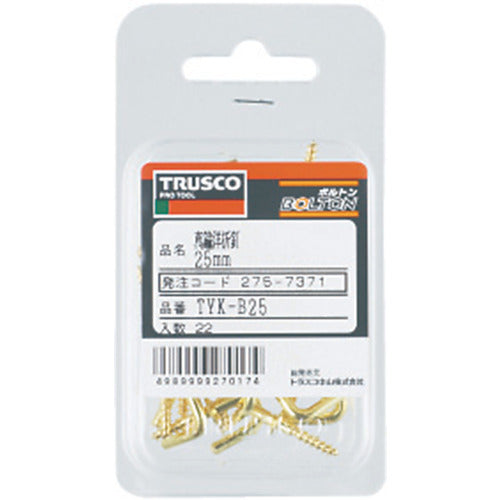 ＴＲＵＳＣＯ　真鍮洋折釘２０ｍｍ３５本入　TYK-B20　1 PK