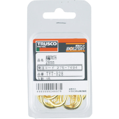 ＴＲＵＳＣＯ　洋灯吊金具１６ｍｍ４０本入　TYT-B16　1 PK