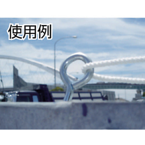 ＴＲＵＳＣＯ　ロングアイボルト　スチール製　Ｍ８Ｘ４０ｍｍ　TAB-840L　1 個