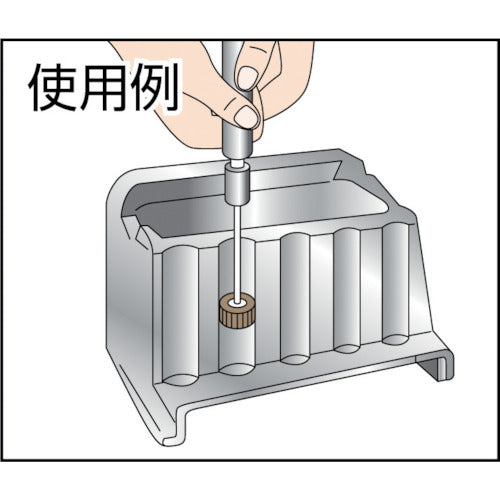 ＴＲＵＳＣＯ　スピンネジ式フラップホイール　外径３０　（５個入）　＃４００　４００＃　SF-3025　1 箱