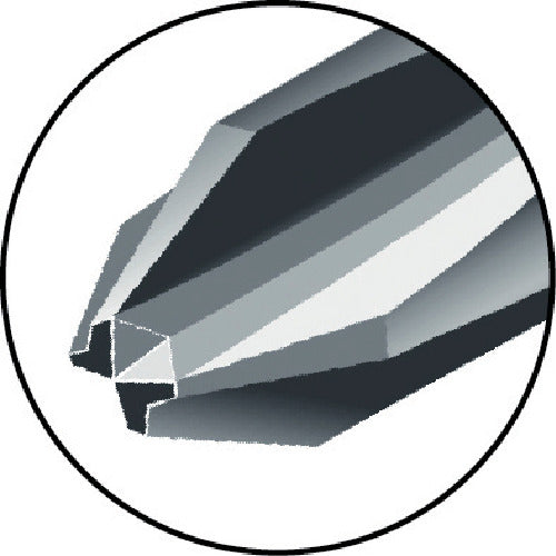 アネックス　グリップドライバー　ビスブレーカードライバー　ワニドラ　刃先＋３×軸長１５０ｍｍ　全長２６９ｍｍ　3960-3-150　1 本
