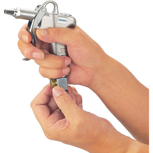 ＴＲＵＳＣＯ　エアダスター　流量調整付　ニップルタイプ　標準ノズル　TD-70-R　1 個