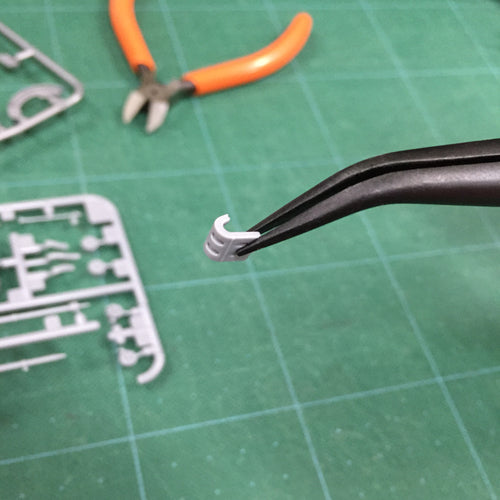 후지 화살 미니 테크 핀셋 라디오 펜치 (벤트 타입 스프링 스프링) 150mm MP8-150 1 쵸