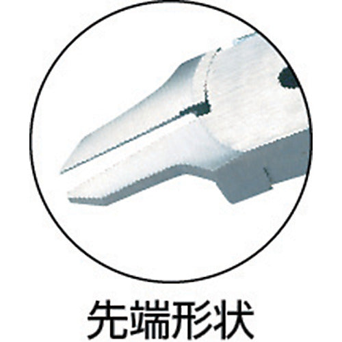 후지 화살 플라스틱 니퍼 극세 라운드 8mm 폭 90PMA-150 1 丁