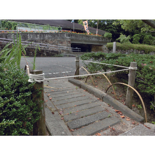 ＴＲＵＳＣＯ　綿ロープ　３つ打　線径９ｍｍＸ長さ１５０ｍ　R-9150M　1 巻