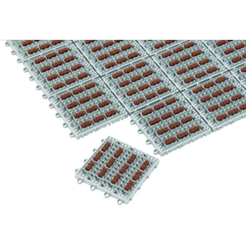 テラモト　ナイロンブラッシュＨー２５ツー中ふちオス　MR-097-893-5　1 枚