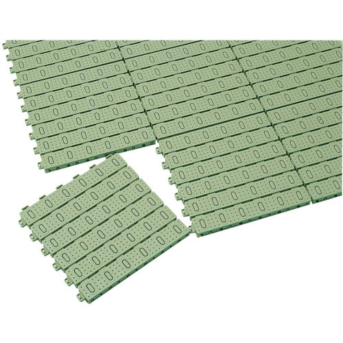 テラモト　スノコ　素足用　緑　MR-063-176-1　1 枚