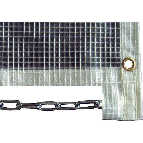 ＴＲＵＳＣＯ　防炎糸入りクリアシート　６０００Ｘ３０００　TCI-0603　1 枚