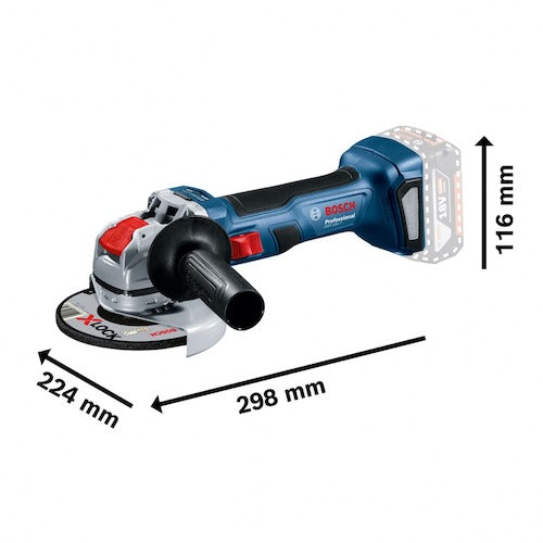 Bosch X-LOCK Cordless Disc Grinder GWX18V-7H 1 unit
